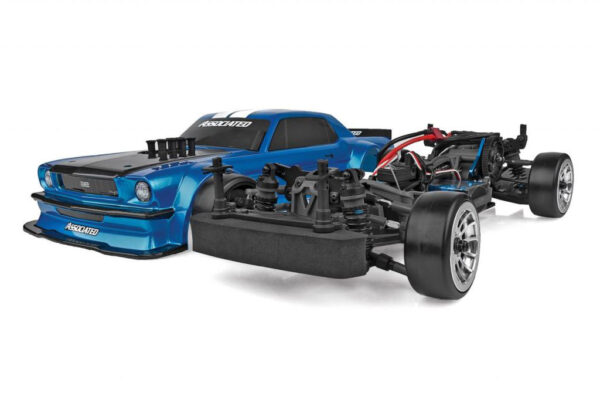 Team Associated DC10 RTR 1/10 Electric Brushless RWD Drift Car (Blue) w/2.4GHz Radio - Image 2