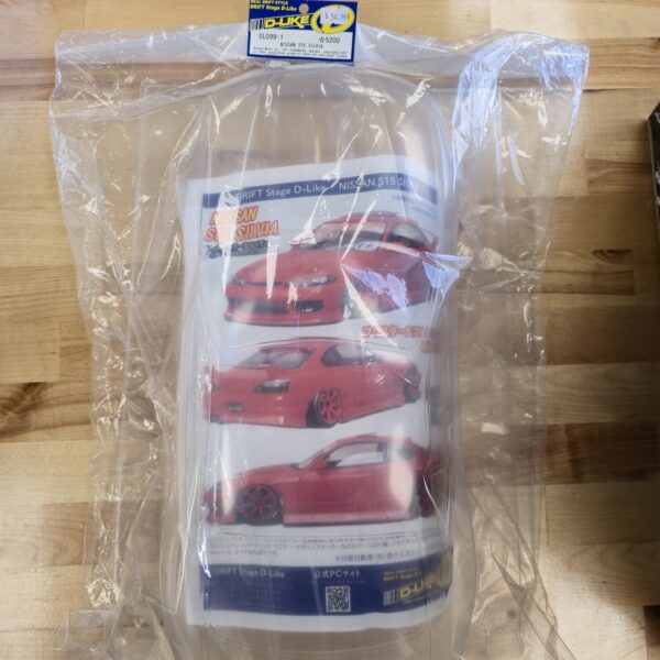 D-Like NISSAN S15 Silvia Clear RC Drift Body - Image 2