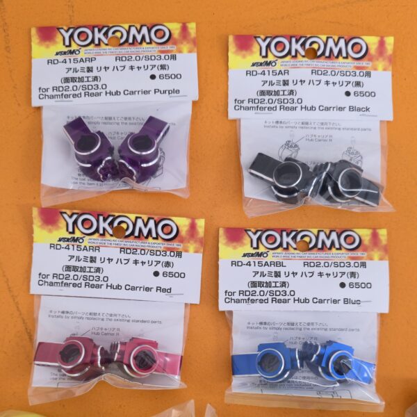 YOKOMO Chamfered Rear Carrier Hub - All Colors