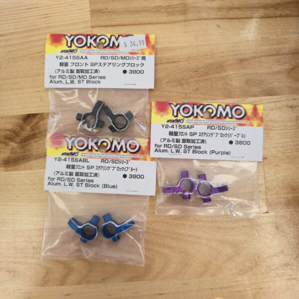 YOKOMO RD/SD Alum. Steering Knuckles - All Colors