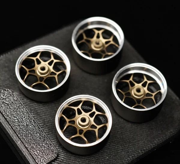 ARK Edge Elite Chrome Wheel Hubs - All Colors