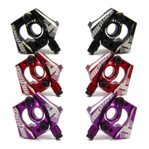 HIKOtech V.I.A Front Knuckles (Red/Purple/Black)