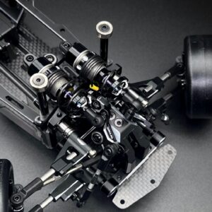 Team AD IFS Horizontal Shock Conversion Kit (Red / Black / Purple)